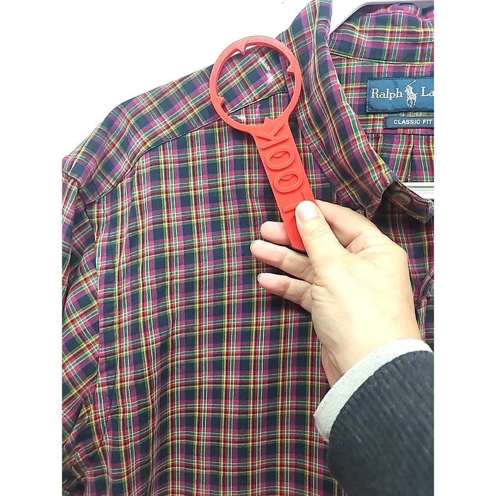 Polo Ralph Lauren Multicolor‎ Plaid Button Down Long Sleeve Shirt Sz XXL READ